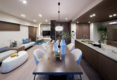 LIVING DINING