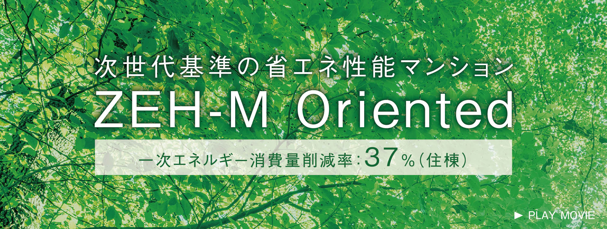 次世代基準の省エネ性能マンション ZEH-M Oriented